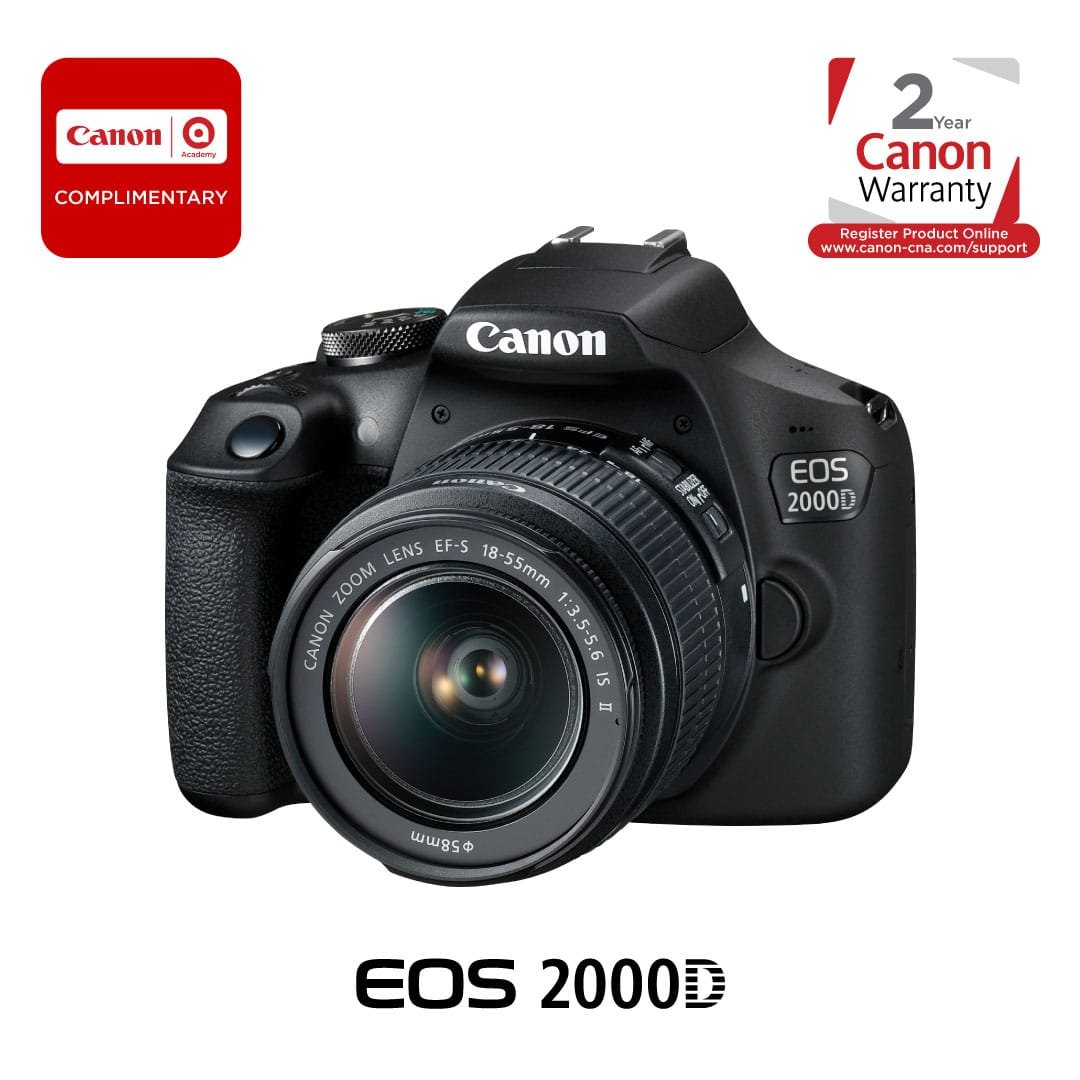 Canon EOS 2000D DSLR 18-55mm